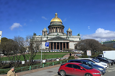 Đêm trắng bao phủ nước Nga